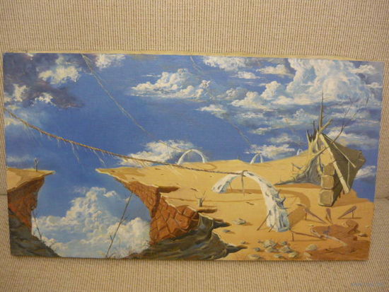 "Воздушный змей" -ГРИДЧИН А.С  . 2000 г.   масло ,холст