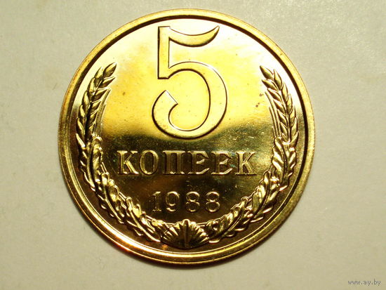 5 копеек 1988 Люкс!