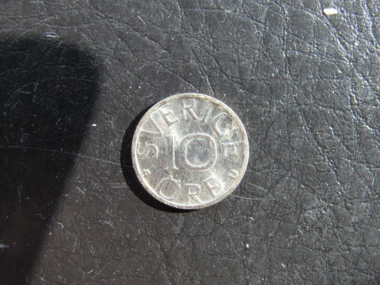 Швеция 10 эре, 1984. С 20 копеек. Распродажа коллекции. Смотрите другие лоты.
