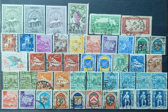 Алжир. Сборка марок