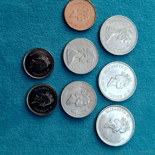 Лот канадских центов(8шт.) Канада.Расспродажа! Смотрите и другие мои лоты!!!