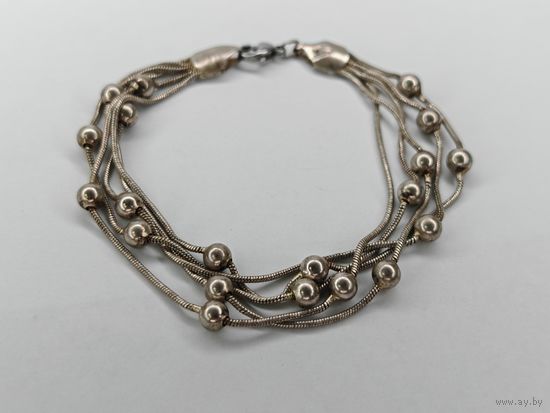 Серебряный браслет 925 пр. С рубля