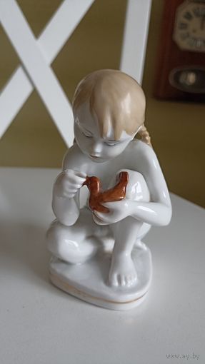 Статуэтка юный скульптор  ЛФЗ в коллекционном состоянии