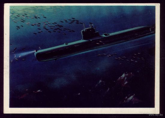 1974 год В.Викторов Подводная лодка Северянка