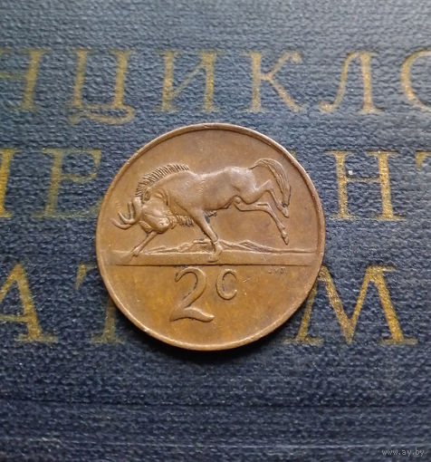 2 цента 1984 ЮАР #01