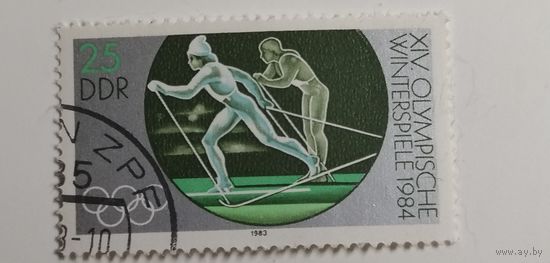 ГДР 1983. Зимние Олимпийские игры - Сараево, Югославия