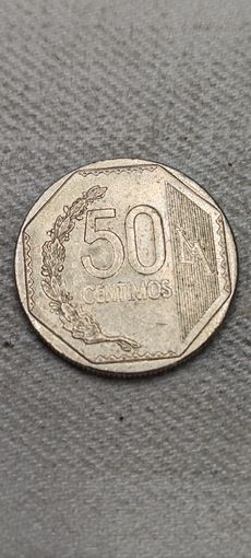 Перу 50 сентимос 2018