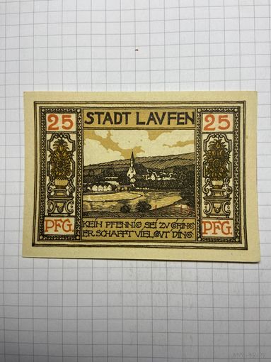 Нотгельд 25 пфеннигов Германия -3012