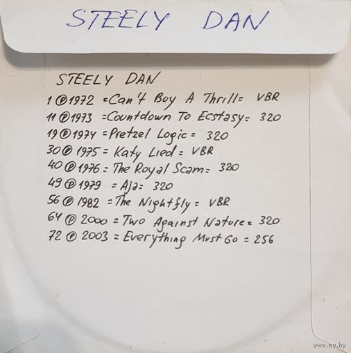 CD MP3 дискография STEELY DAN на 1 CD
