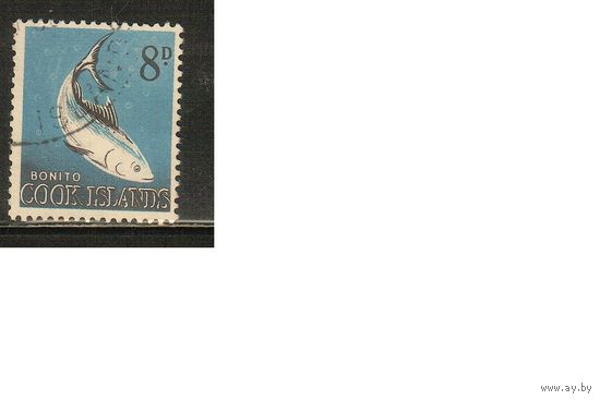 Кука острова-1963(Мих.98) , гаш., Морская фауна, Рыбы