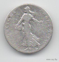 ФРАНЦУЗСКАЯ РЕСПУБЛИКА. 50 САНТИМОВ 1905. СЕРЕБРО