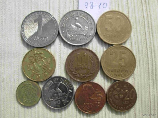 10 иностранных монет