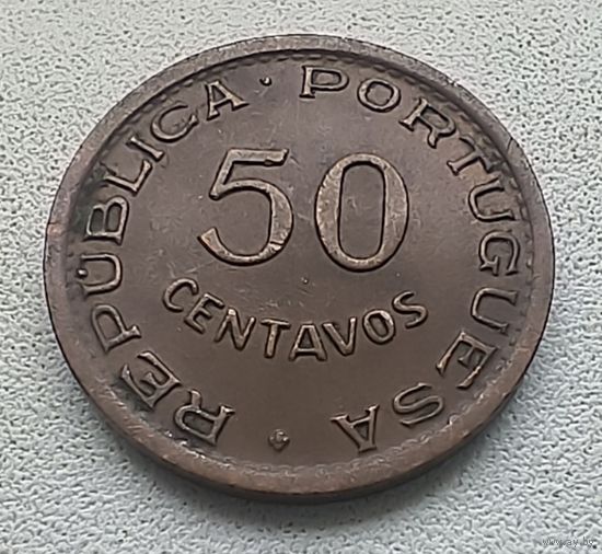 Ангола 50 сентаво, 1961  6-11-16