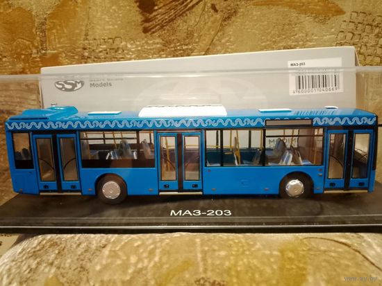 Автобус Маз 203 Мосгортранс модель