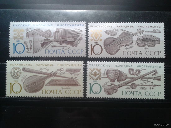 1989 Муз. инструменты** Полная серия