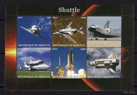 Серия блоков КОСМОС  ТЕХНИКА  MNH