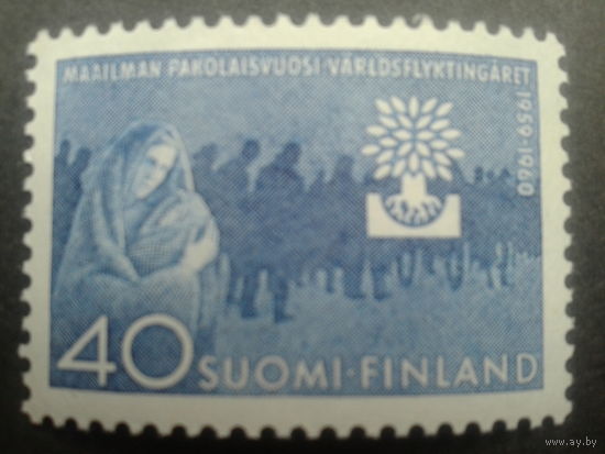 Финляндия 1960 мать с ребенком