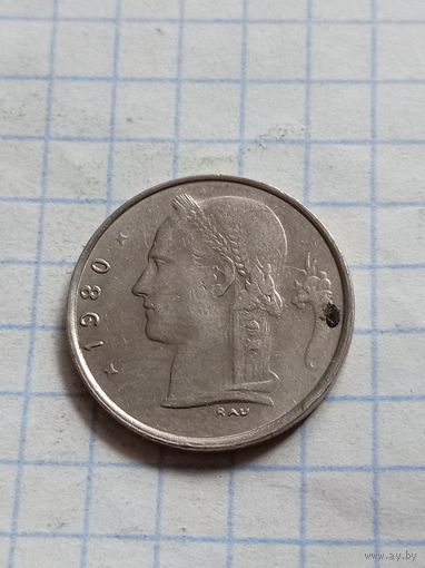 1 франк 1980 года