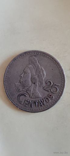 Гватемала 25 сентавос 1993