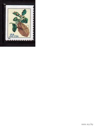 США-1997 (Мих.2808 ВЕ) ,  *(без клея) ,Флора,