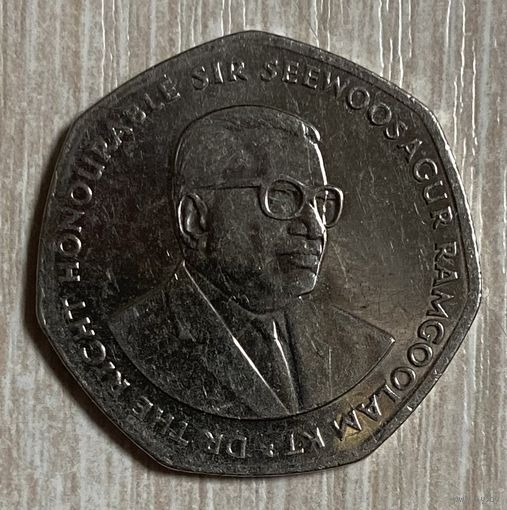 Монета. Маврикий. 10 рупий 2019 год.