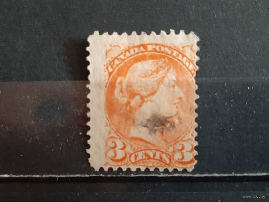 КАНАДА 1870г. Гаш.