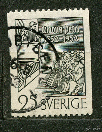 Писатель Олаус Петри. Швеция. 1952