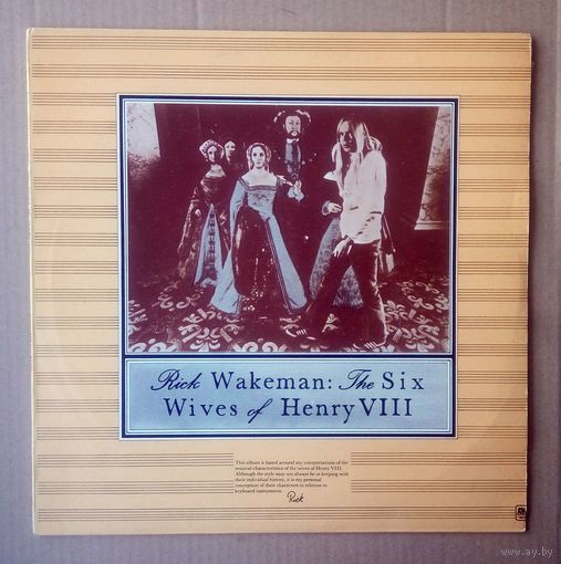 RICK WAKEMAN - The Six Wives Of Henry VIII (ISRAEL винил LP 1973)