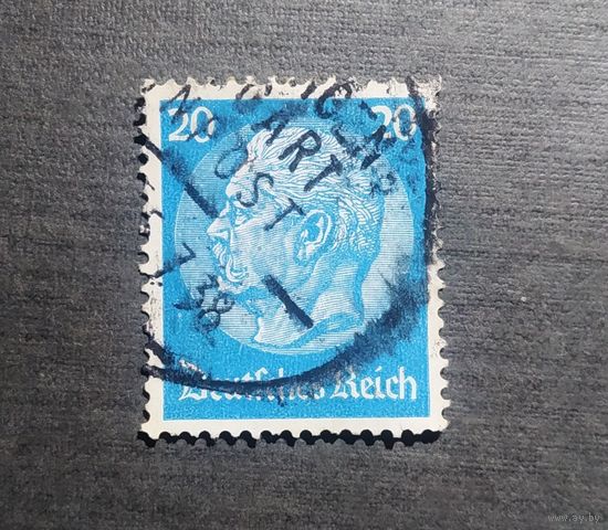 Марка Германия 1933 год Стандарт