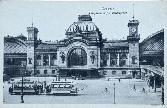 Открытка Германия Дрезден 1908 г