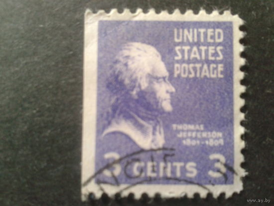 США 1938 Джефферсон, 3 президент