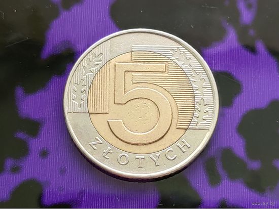 Польша. 5 злотых 1994. (2). Торг.