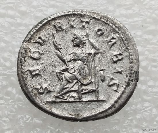 Филипп I Араб (244-249 гг.) Секуритас. Антониниан. Двойной денарий. Серебро. /21