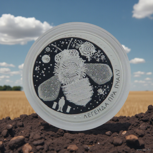 Легенда о пчеле, 20 рублей 2017, Серебро, Ag 925