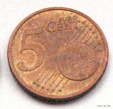 Германия, 5 центов 2002 (A,D,J,F)