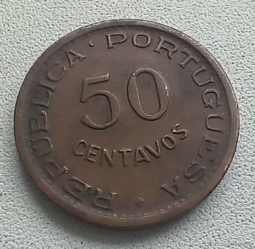 Ангола 50 сентаво, 1961  6-11-18