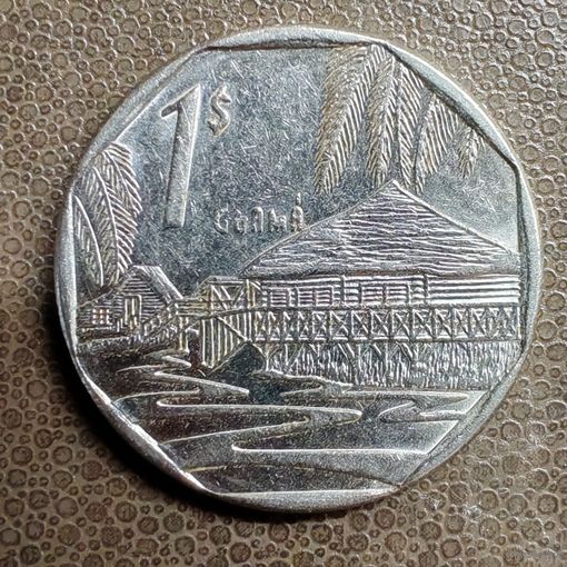 Куба, 1 песо, монета 2000