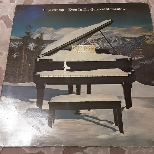 SUPERTRAMP - 1977 - EVEN IN THE QUIETEST MOMENTS (EUROPE) LP