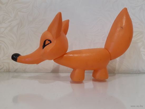 Игрушка СССР  Лисичка пластик