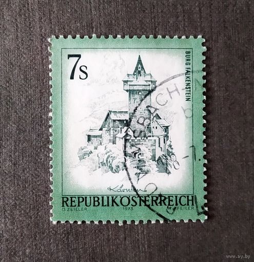 Марка Австрия 1973 год Пейзаж