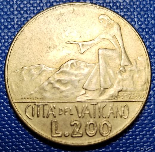 Ватикан 200 лир 1978 г.