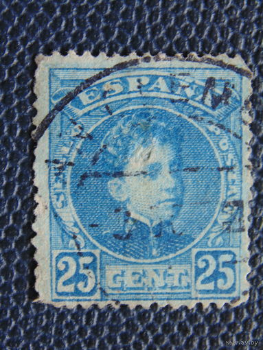 Испания 1901 г. Король Альфонсо XIII.