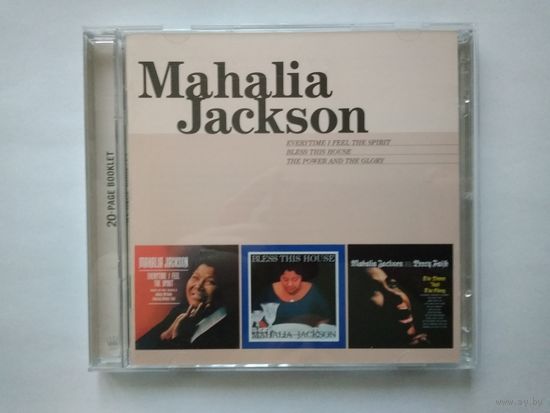 (2cd) MAHALIA JACKSON - EVERYTIME I FEEL THE SPIRIT + 2 BONUS ALBUMS
