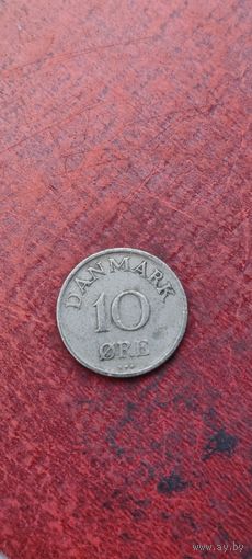 Дания 10 эре 1953