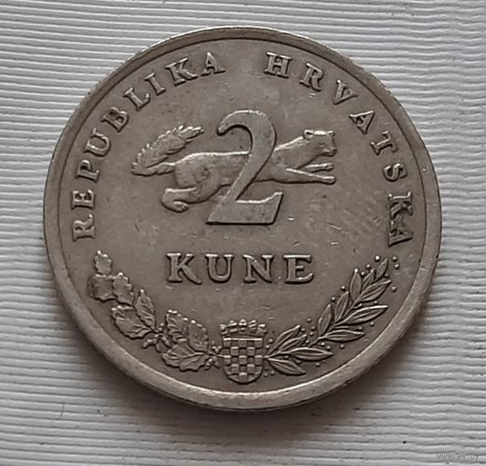 2 куны 1993 г. Хорватия