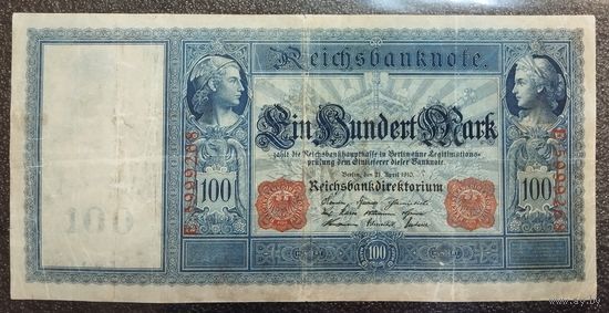 100 марок Германия 1910 г.