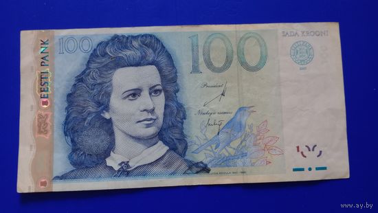 Эстония 100 крон 2007