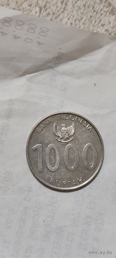 Индонезия 1000 рупиан 2010