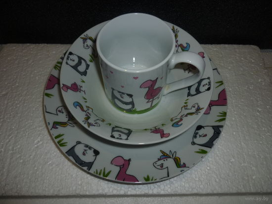 Набор детской посуды BAMBINI. Leonardo.Германия