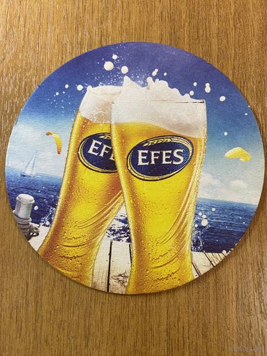 Подставка под пиво "Efes" No 4